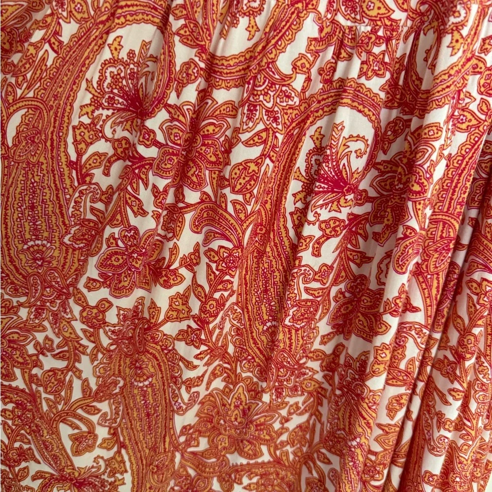 Lusana maxi dress with belt Medium - Picture 5 of 9